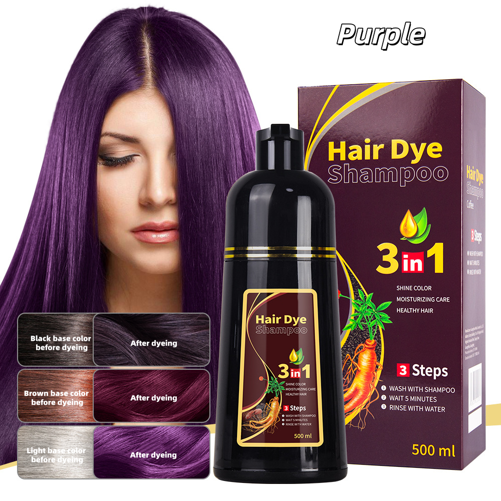 🔥The Black Instant 3-in-1 Hair Dye Shampoo