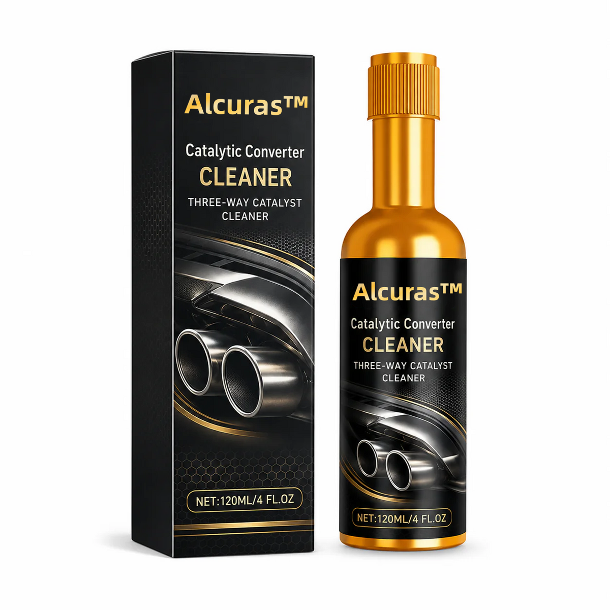 Alcuras™ Automotive Catalytic Converter Cleaner for Exhaust Care