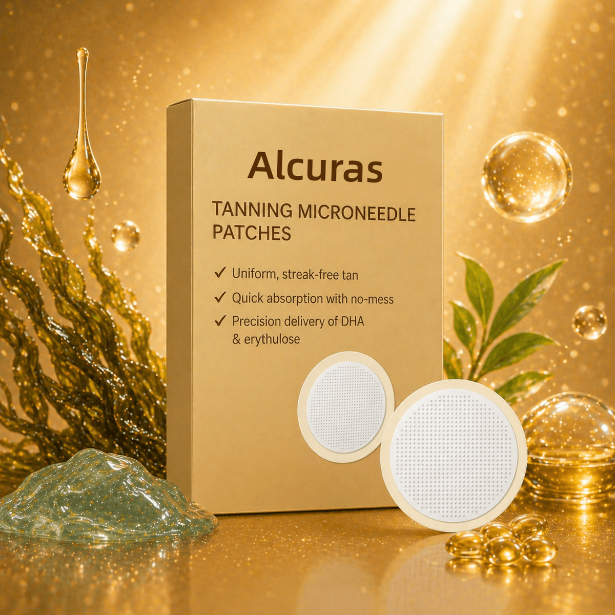 Alcuras Tanning Microned Patches