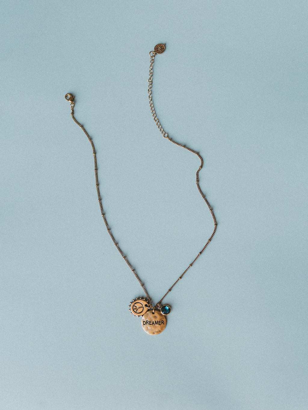 March Dreamer Birthstone Necklace - Aquamarine