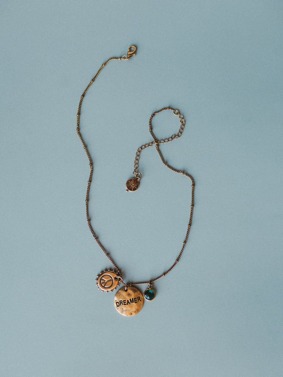 May Dreamer Birthstone Necklace - Emerald