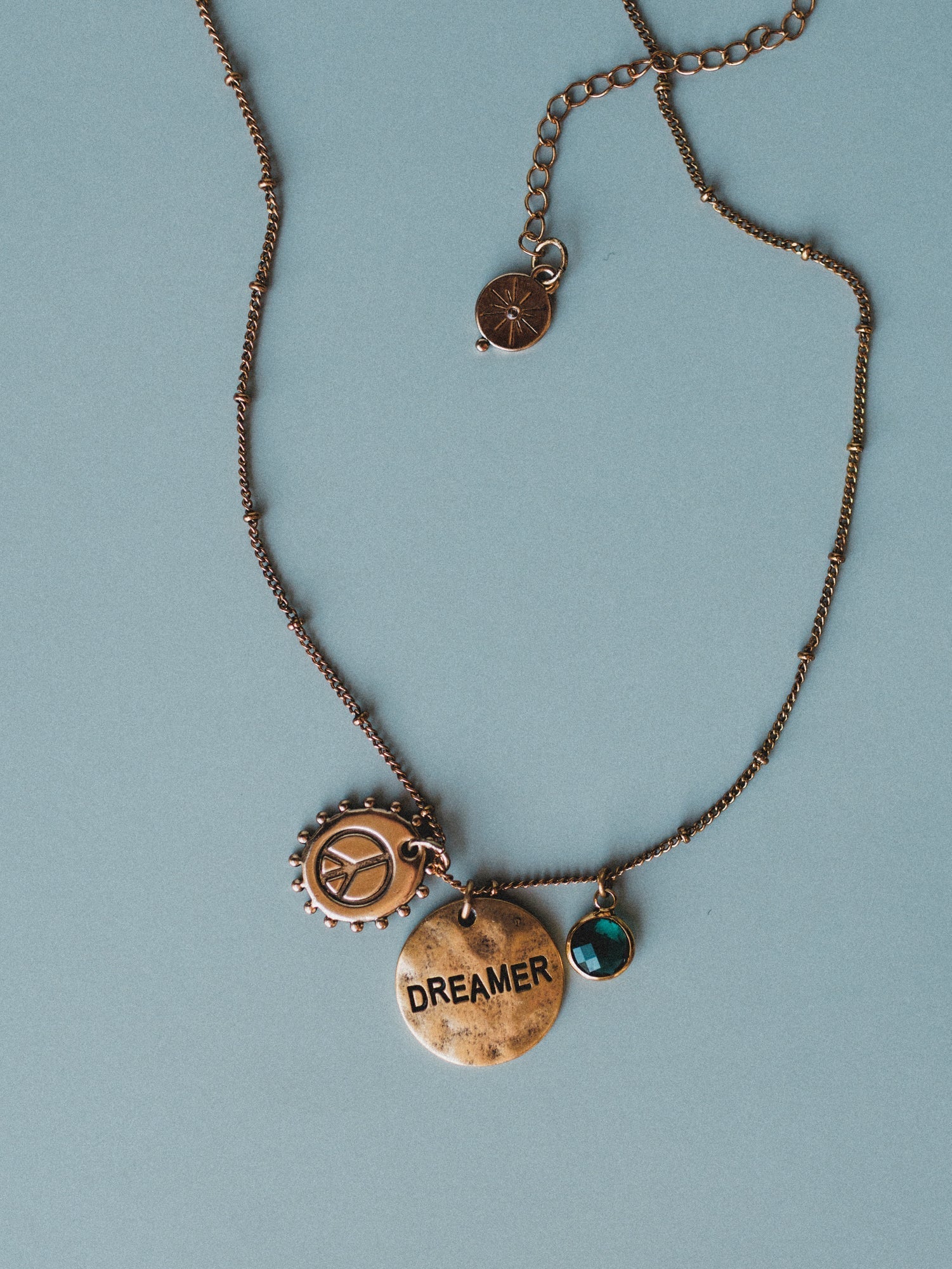 May Dreamer Birthstone Necklace - Emerald