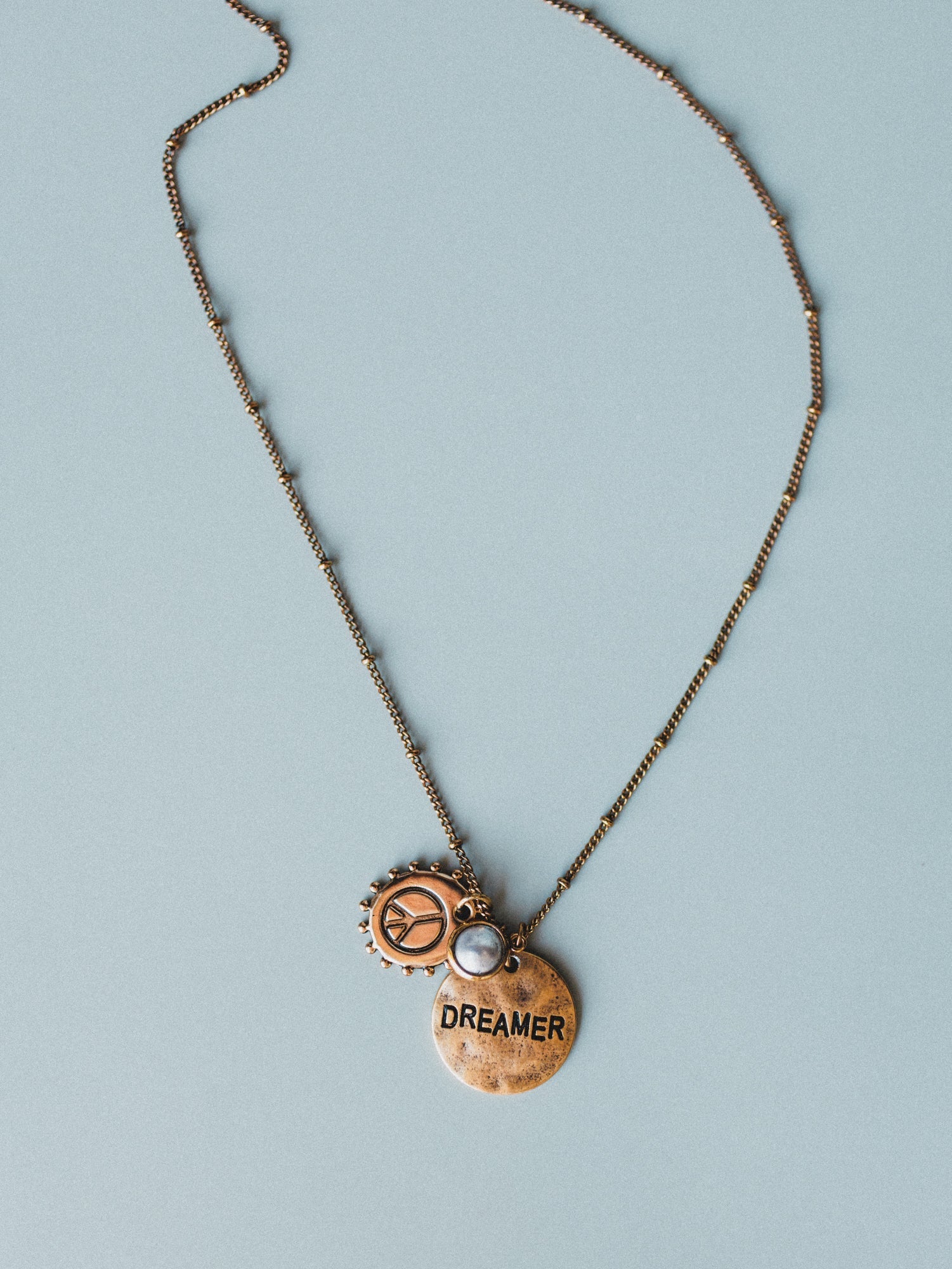 June Dreamer Birthstone Necklace - Pearl