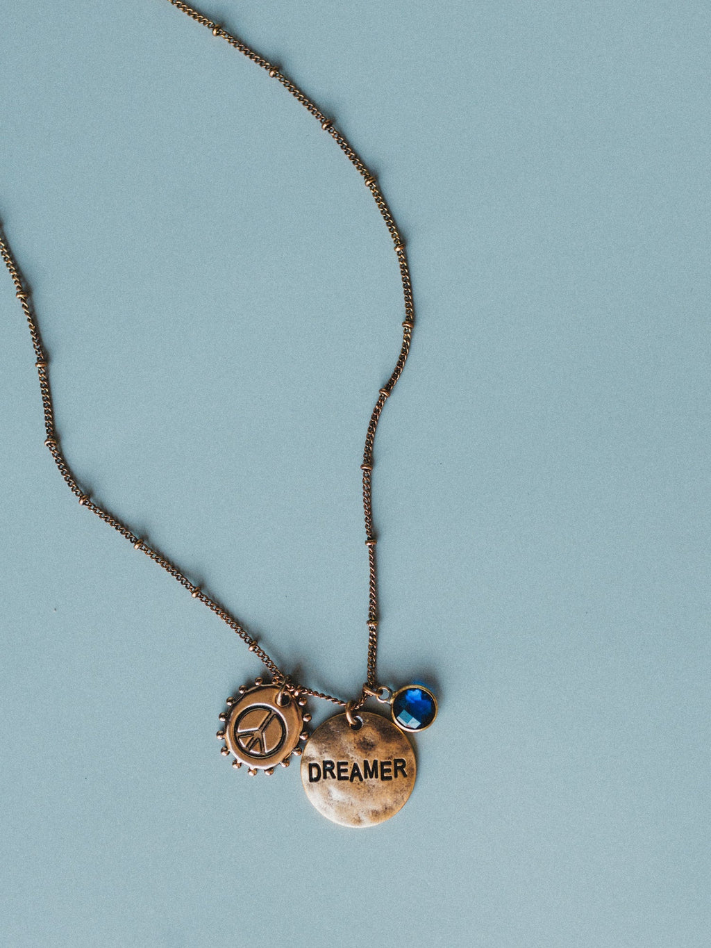September Dreamer Birthstone Necklace - Sapphire