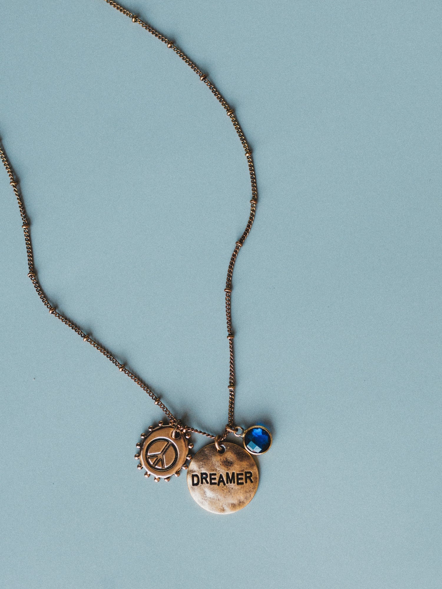 September Dreamer Birthstone Necklace - Sapphire