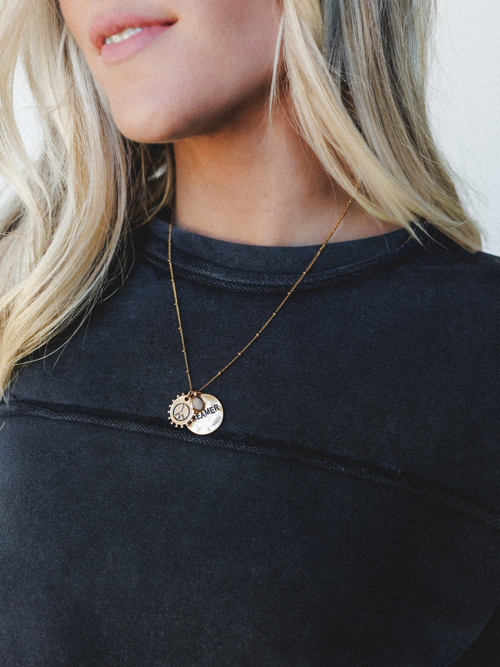 October Dreamer Birthstone Necklace - Opal
