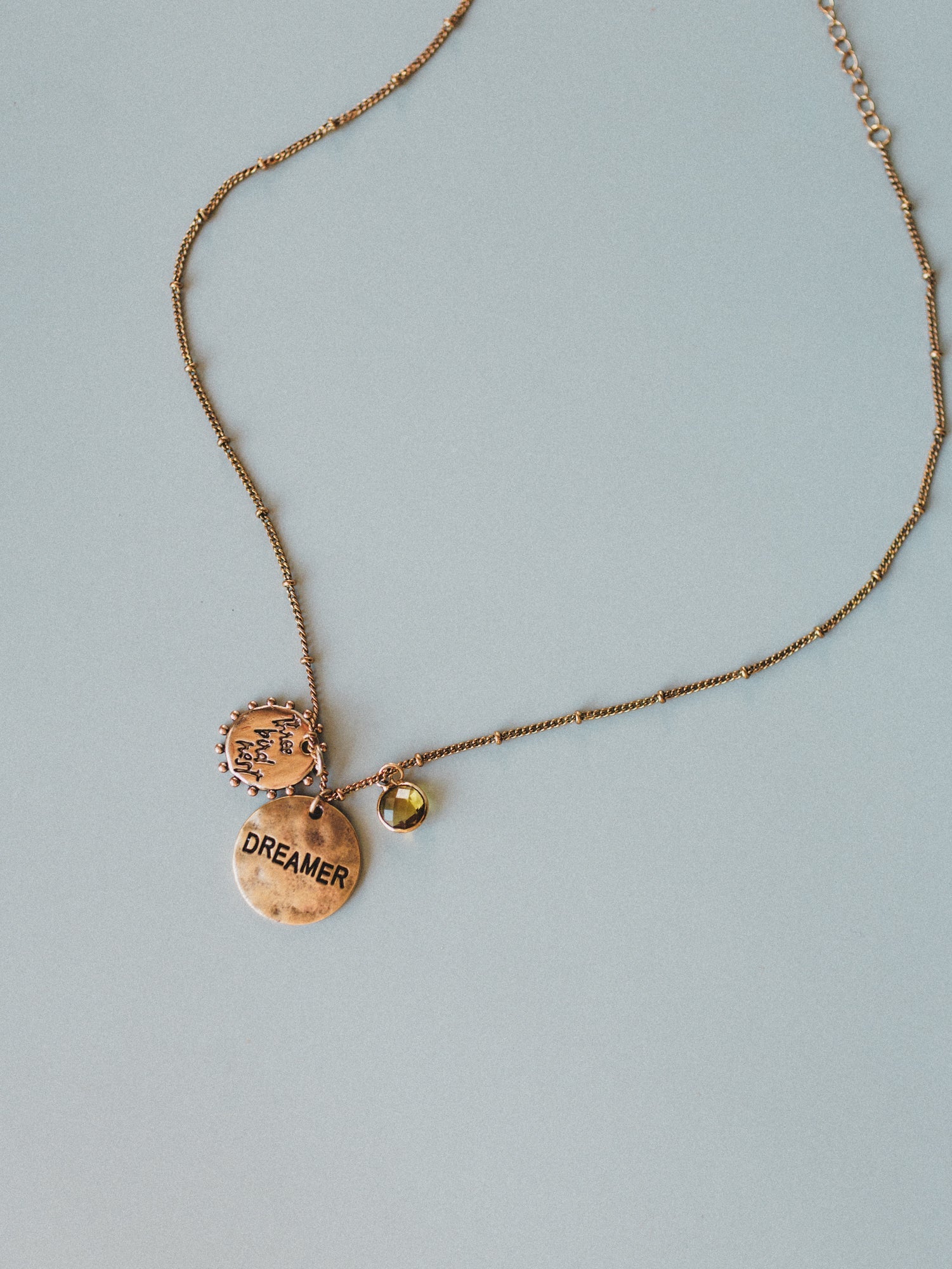 November Dreamer Birthstone Necklace - Topaz