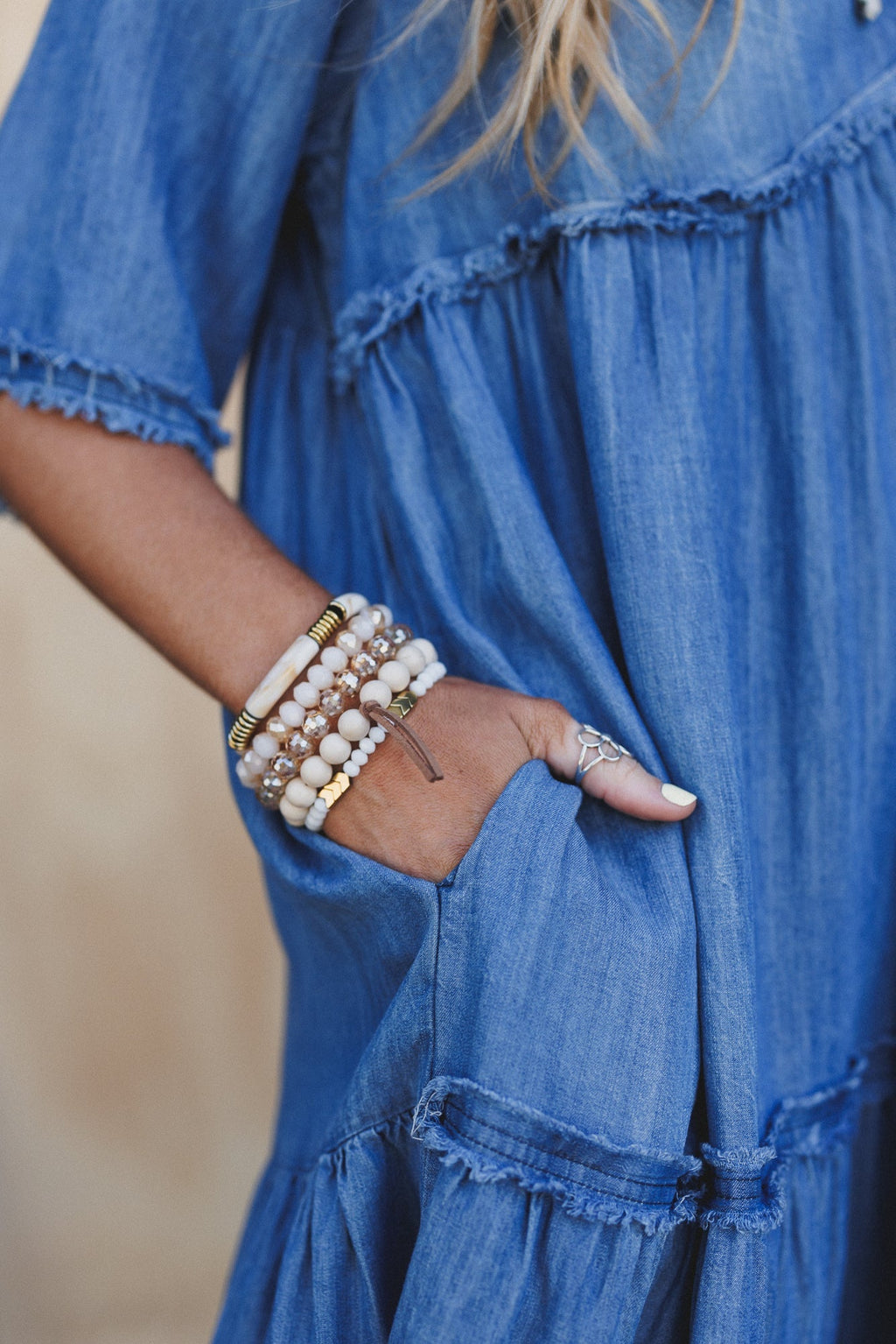 Romilly Bracelet Set - Neutral Multi