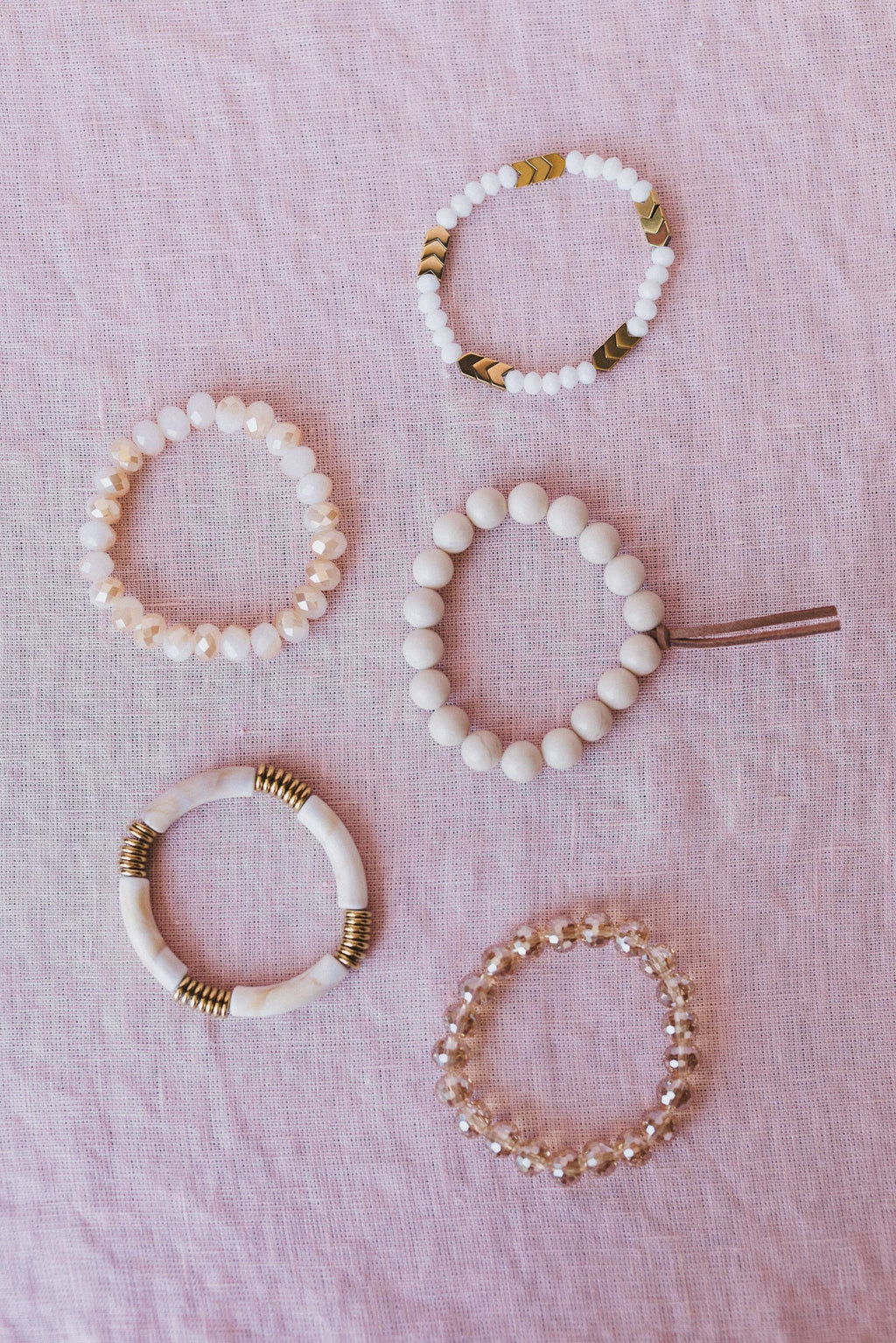 Romilly Bracelet Set - Neutral Multi