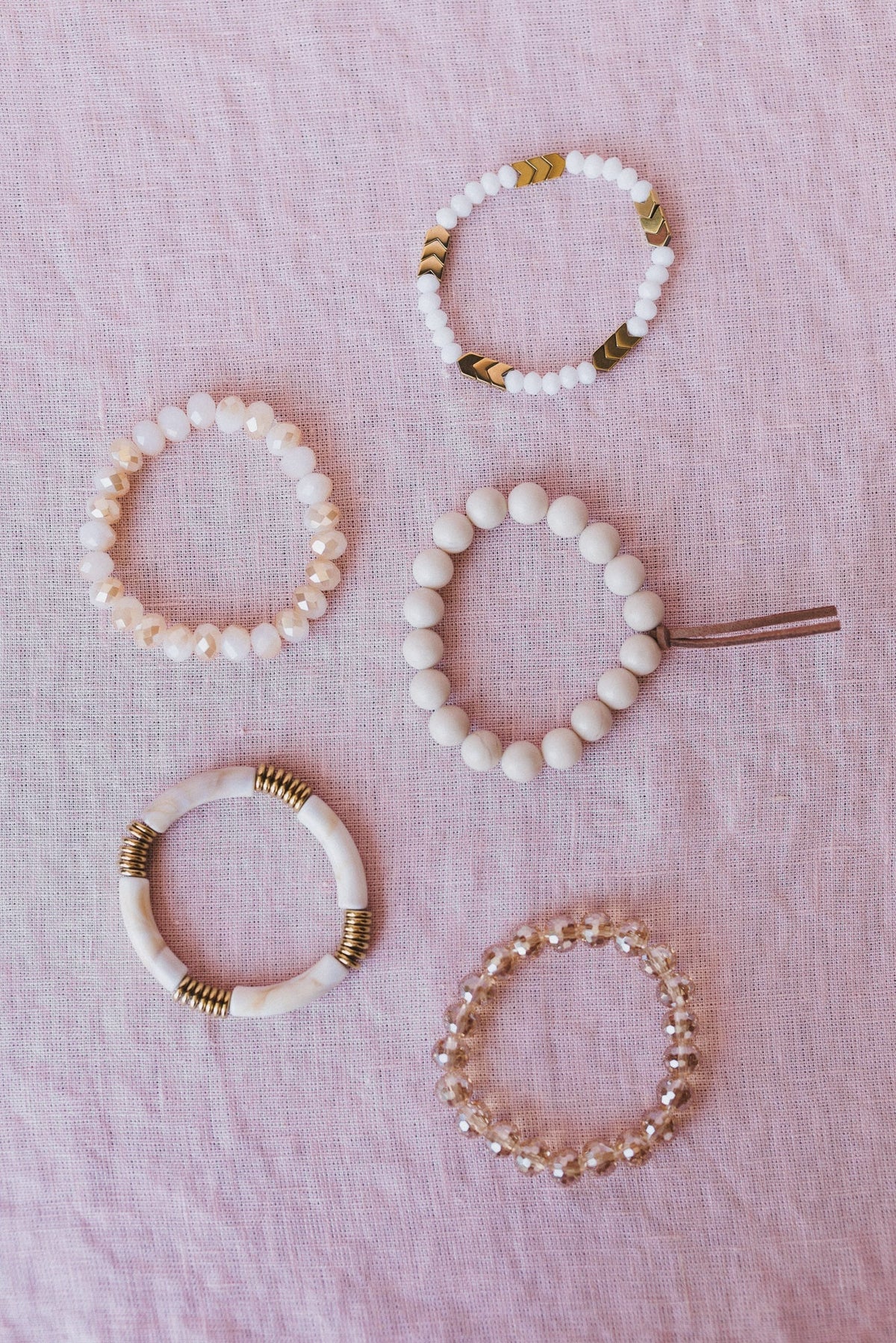Romilly Bracelet Set - Neutral Multi