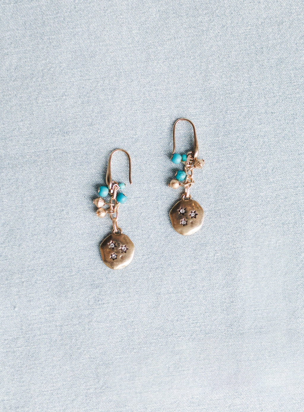 Moon Drifters Earrings - Gold