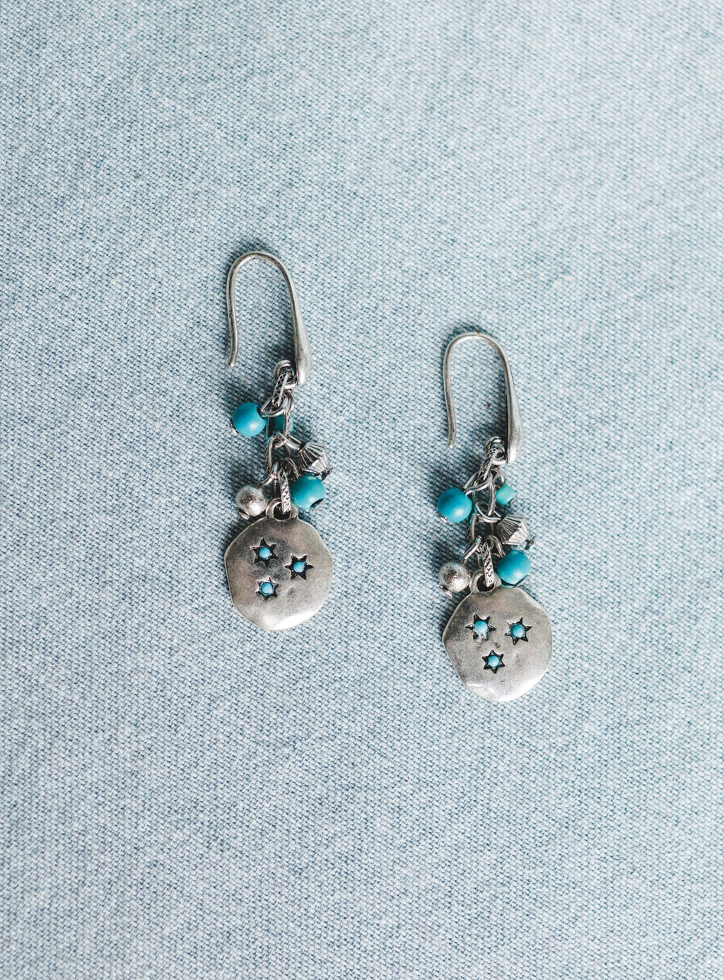 Moon Drifters Earrings - Silver