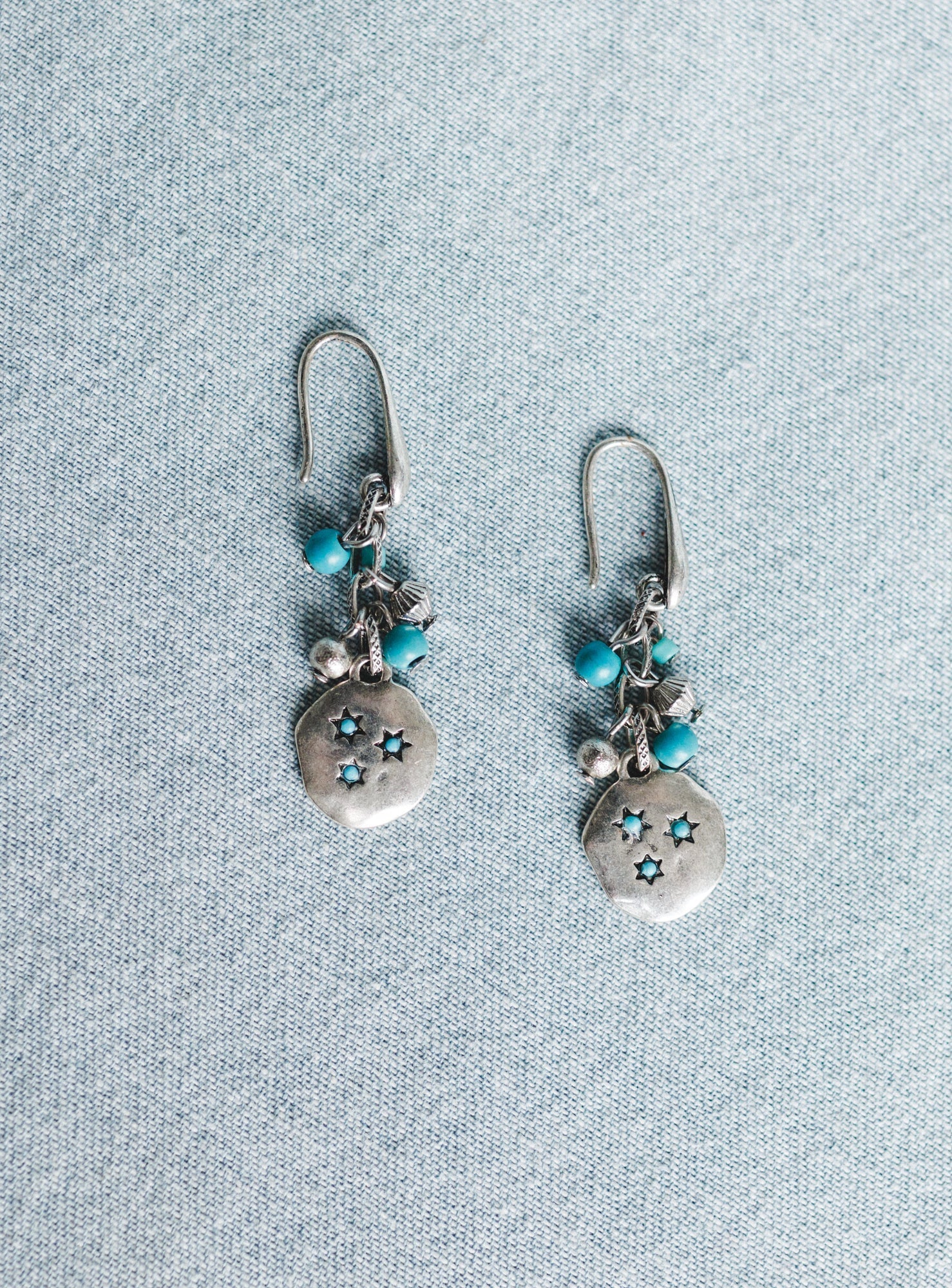 Moon Drifters Earrings - Silver