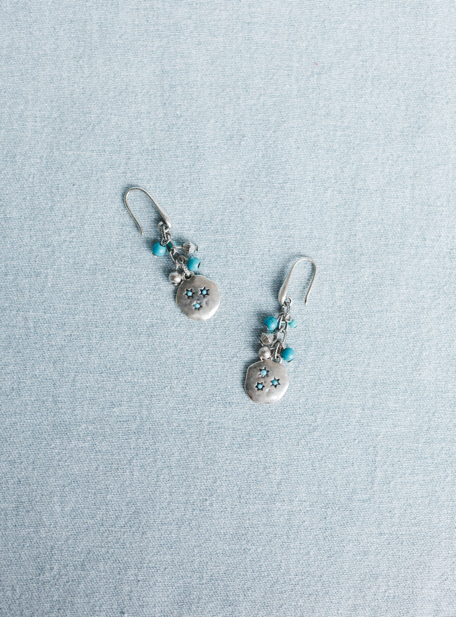 Moon Drifters Earrings - Silver
