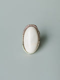 Ibiza Moon Stone Ring - White