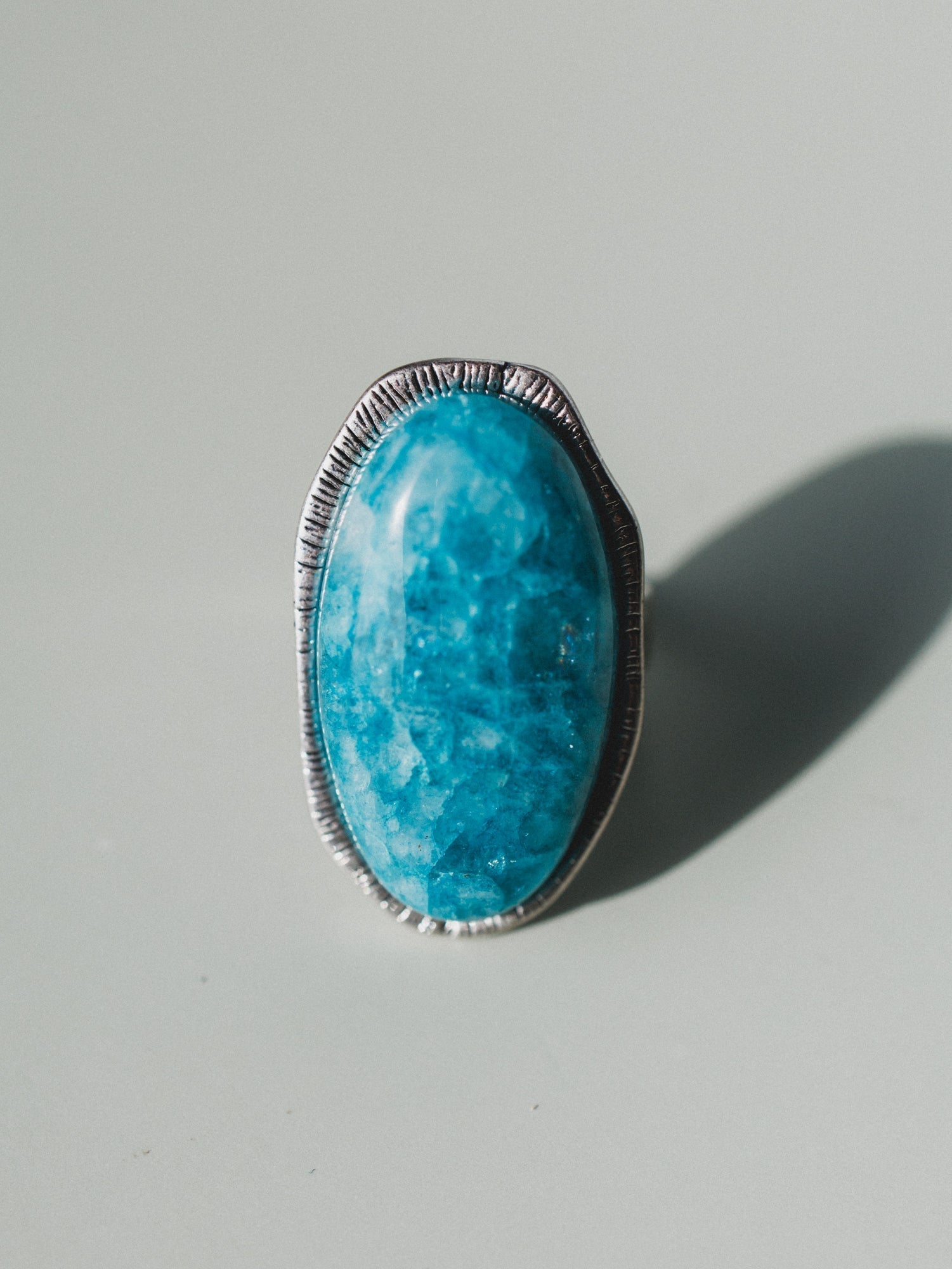Ibiza Moon Stone Ring - Turquoise