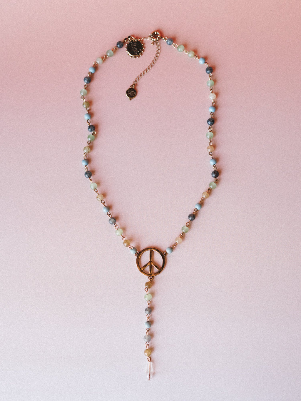 Desert Thread Necklace - Green