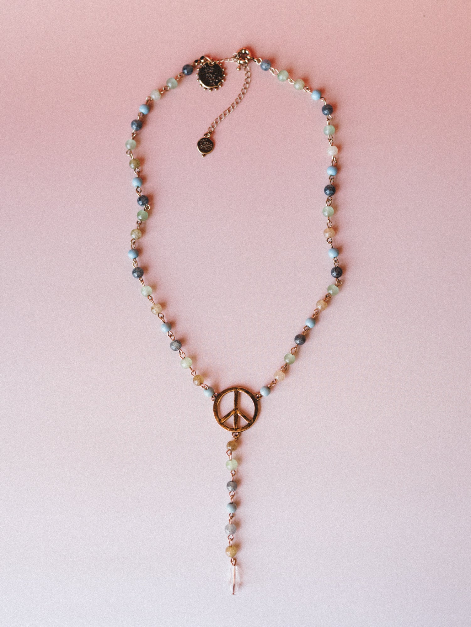 Desert Thread Necklace - Green