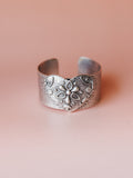 Heart of Love Cuff - Silver