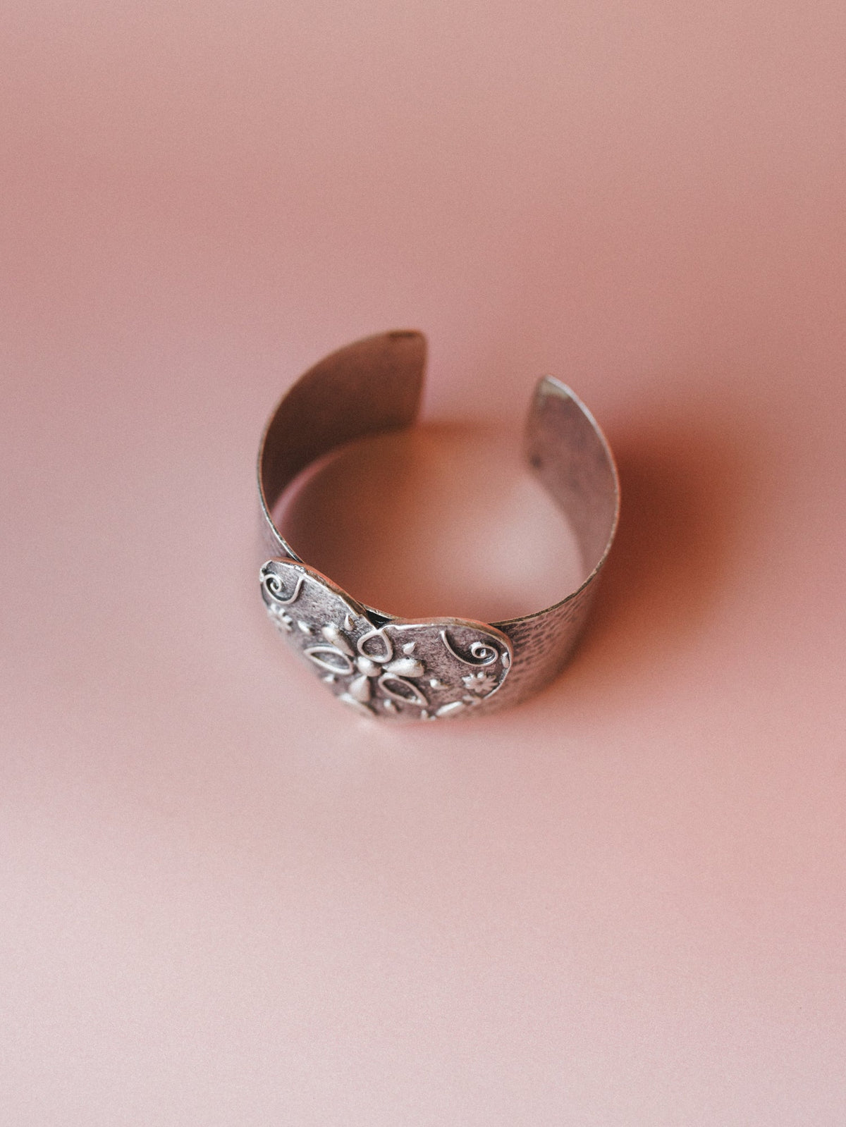 Heart of Love Cuff - Silver