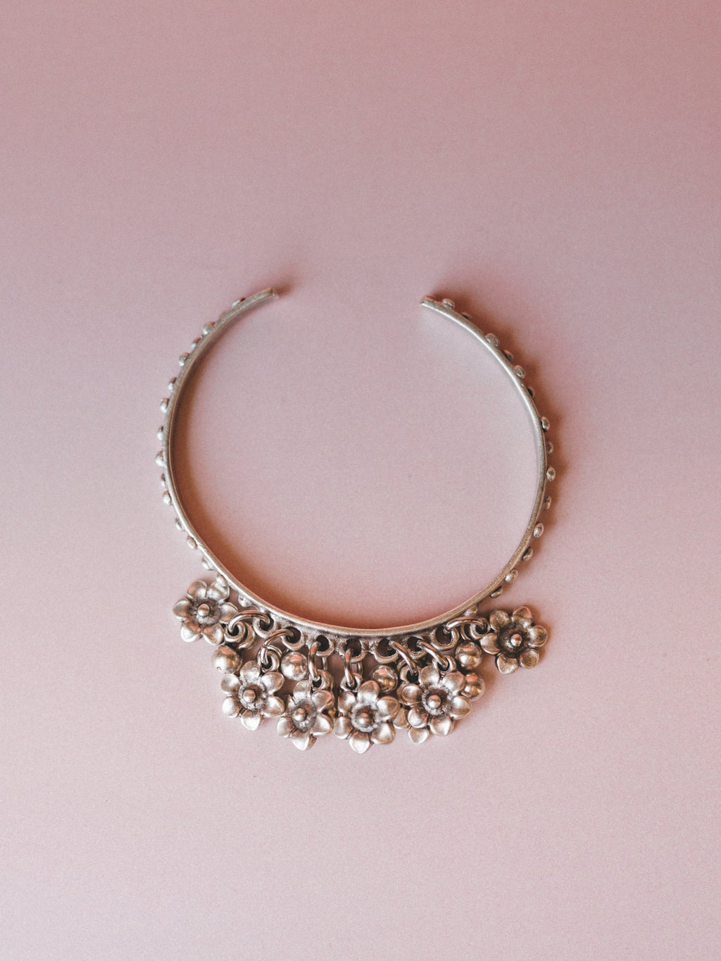 Fields of Flowers Bracelet - Silver