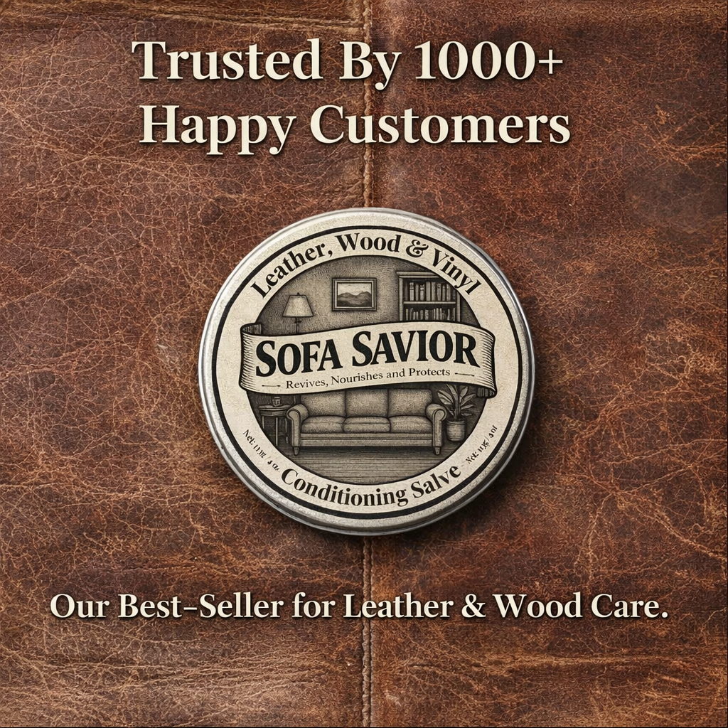 Sofa & Furniture Repair Salve + Applicator Brush