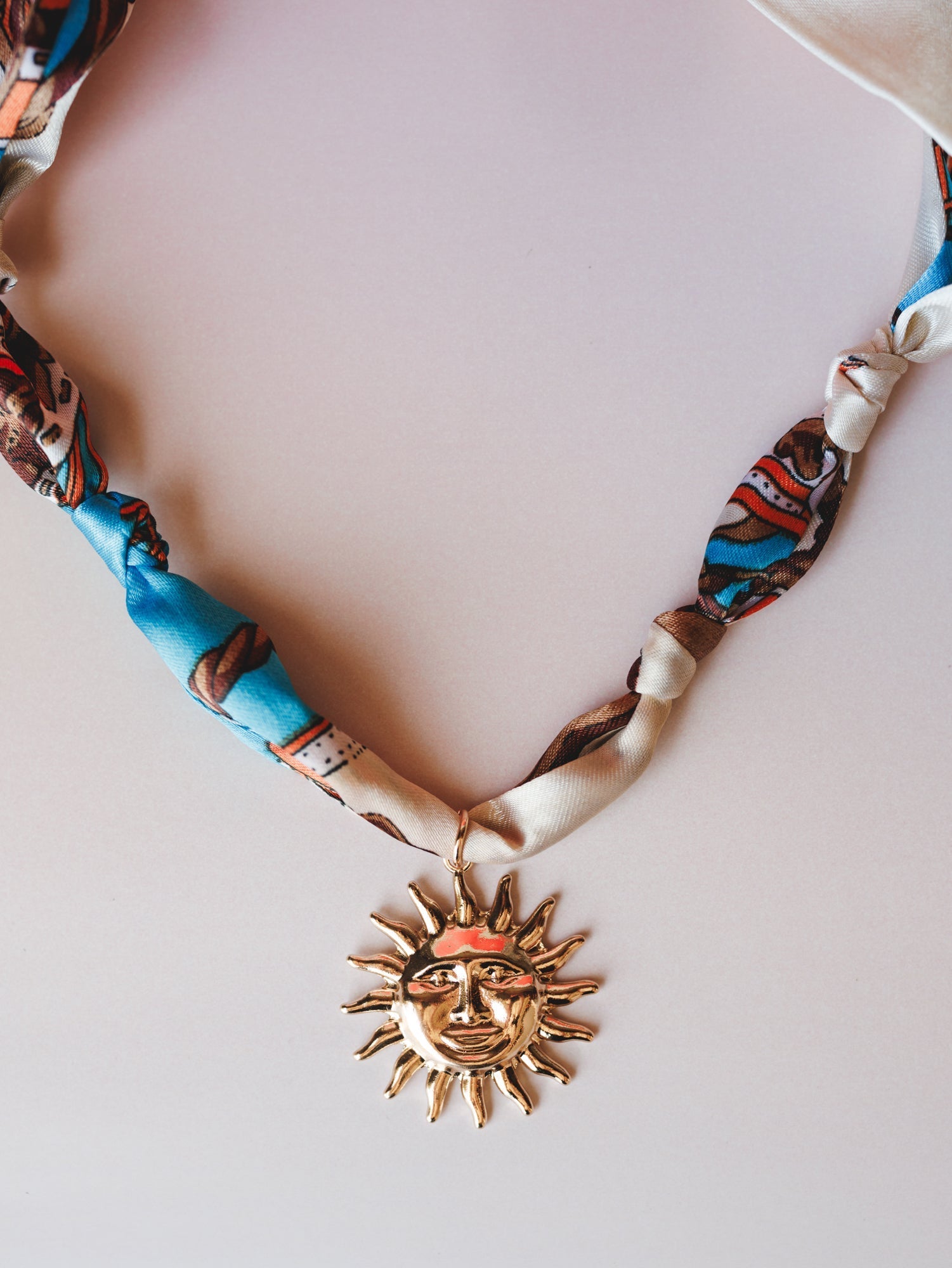 Sunshine Charm Necklace - Gold
