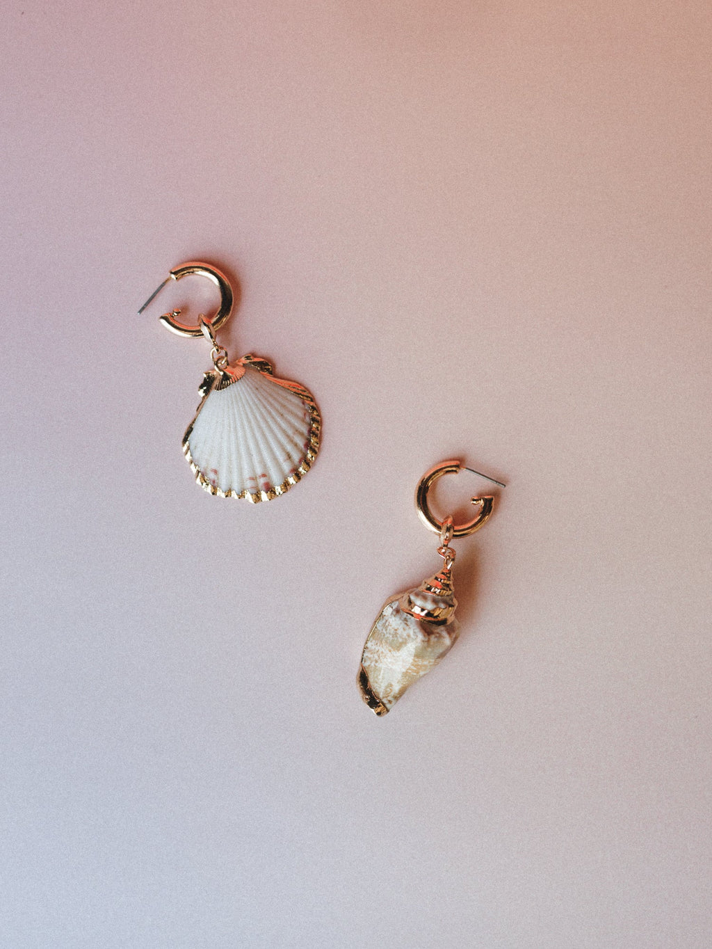 Seashell Dreamer Earrings - Shell