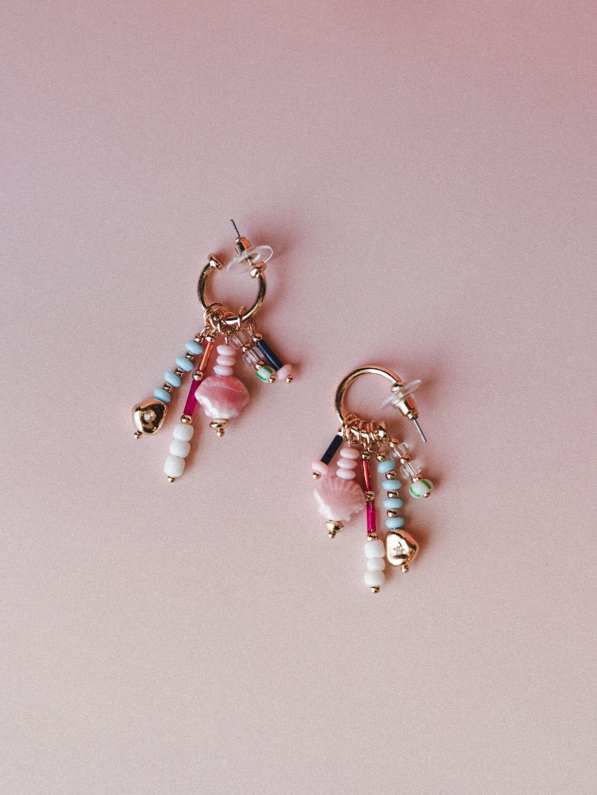 Sea Dreams Dangle Earrings - Multi