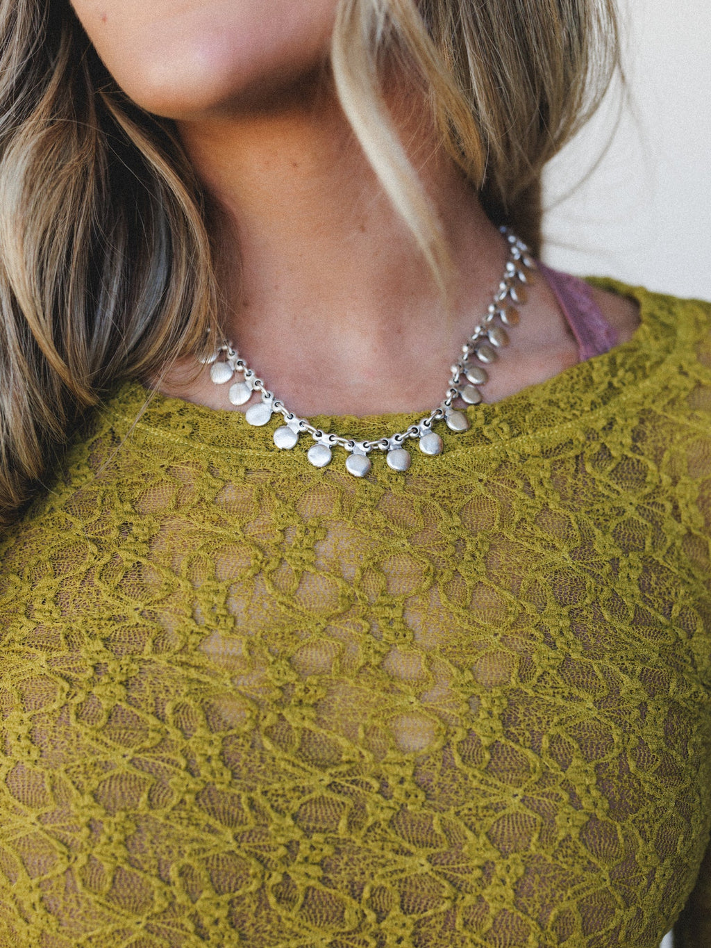 Nights in Nepal Necklace - Silver