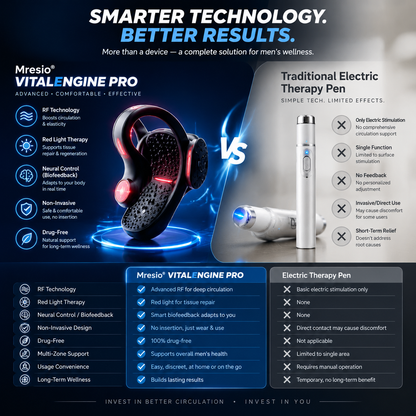 🔥Mresio® VitalEngine Pro-The #1 5-in-1 at-home trainer that reverses ED; PE with advanced Precision