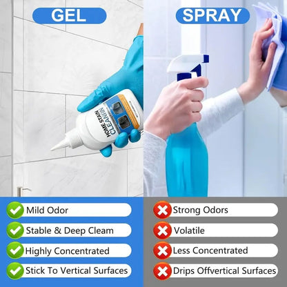 Say Goodbye to Stubborn Mold! Multi-Purpose Mold Remover Gel + Scrub Brush