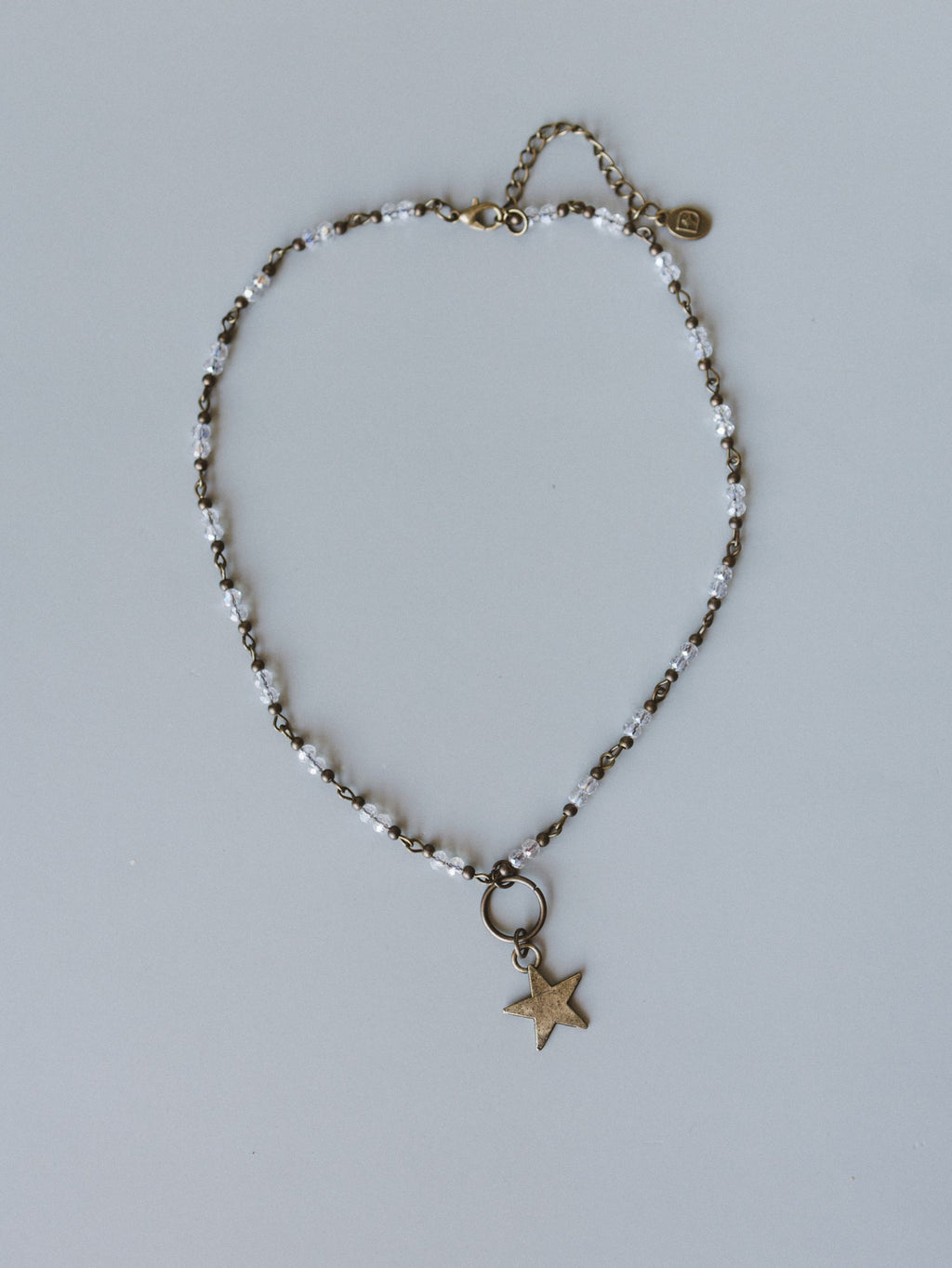 Macey Star Necklace - Gold