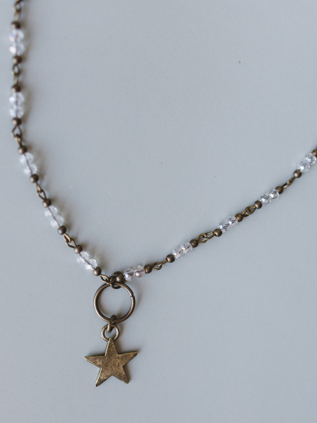 Macey Star Necklace - Gold