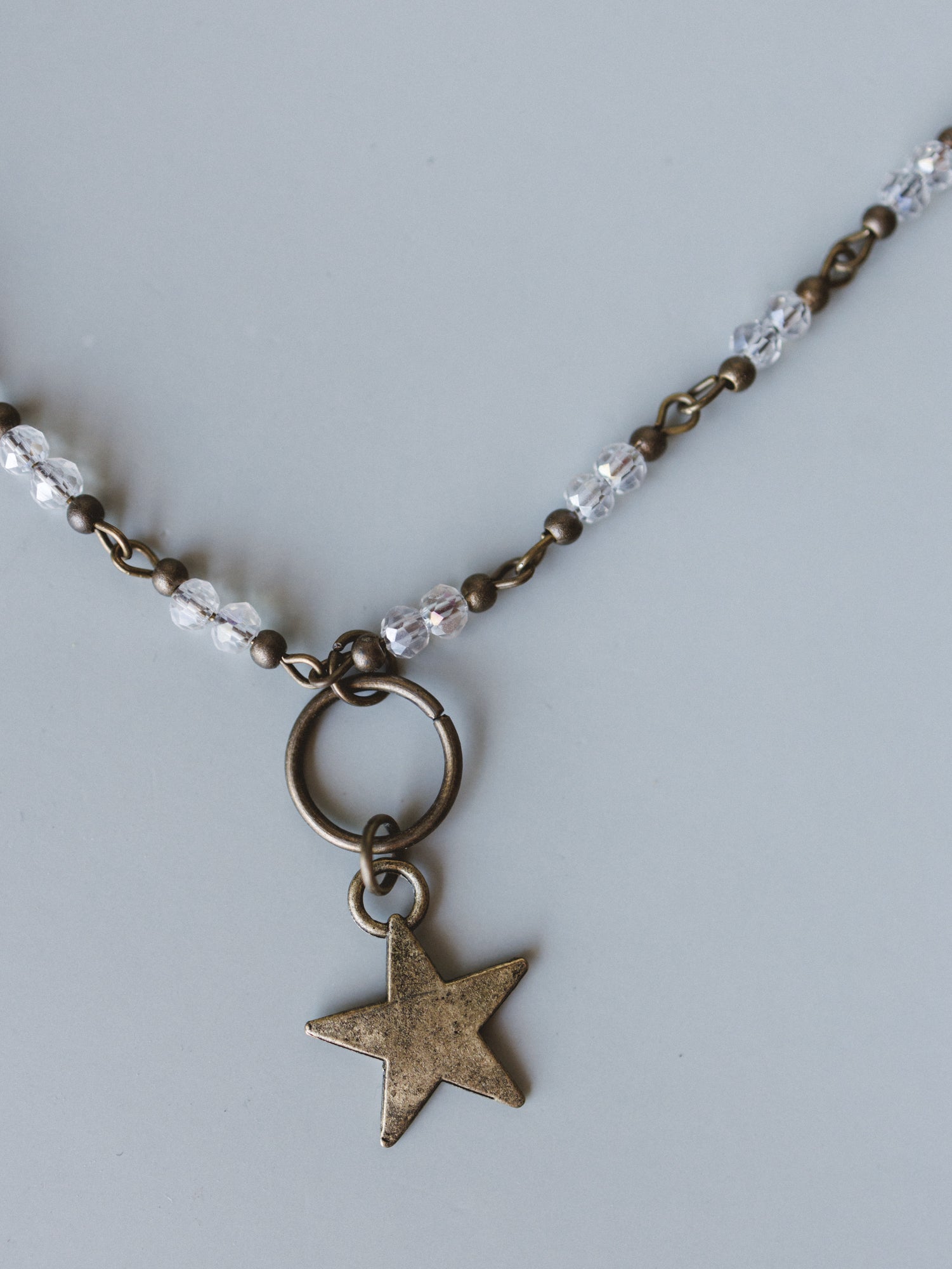 Macey Star Necklace - Gold