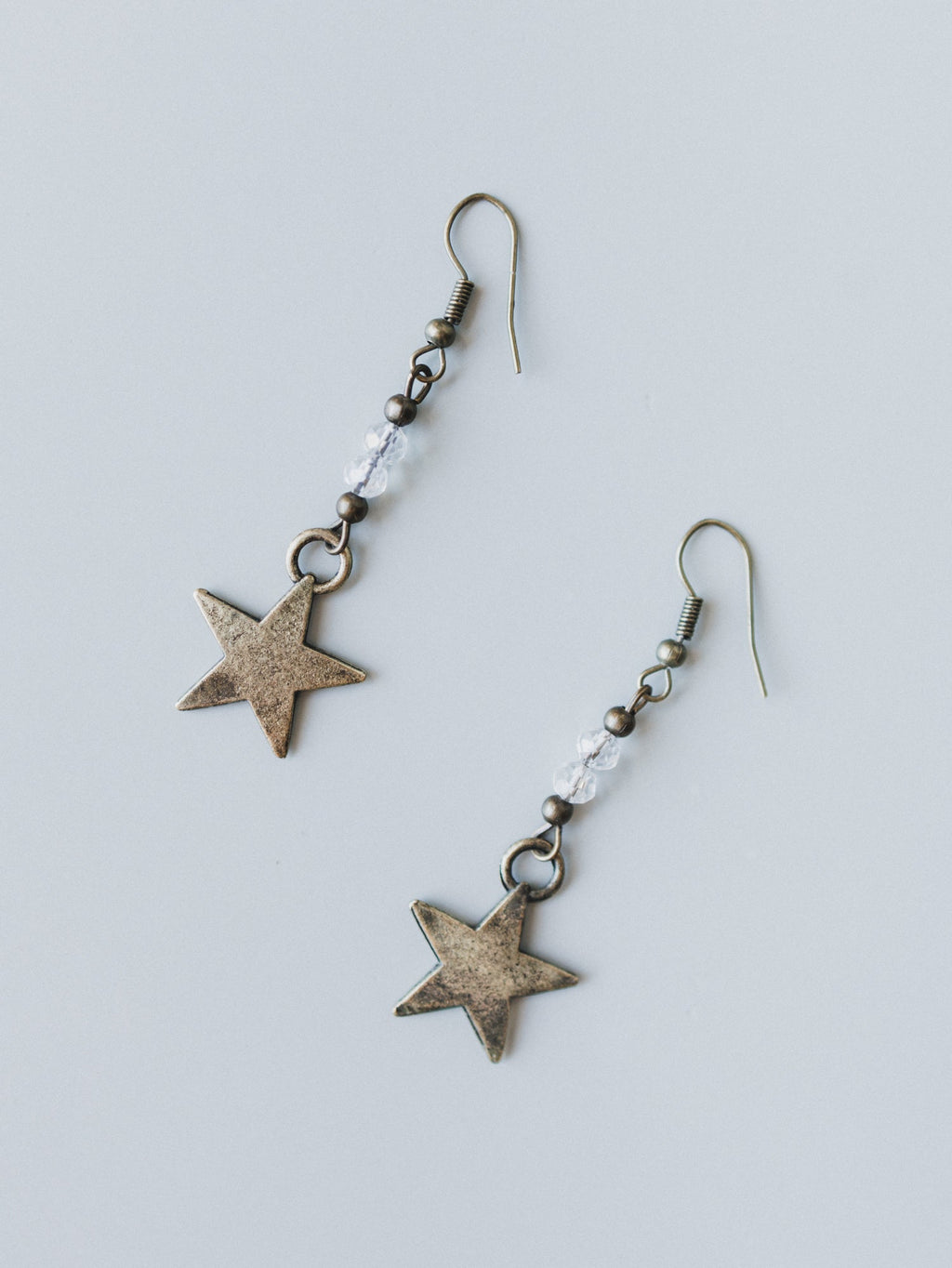Macey Star Earrings - Gold