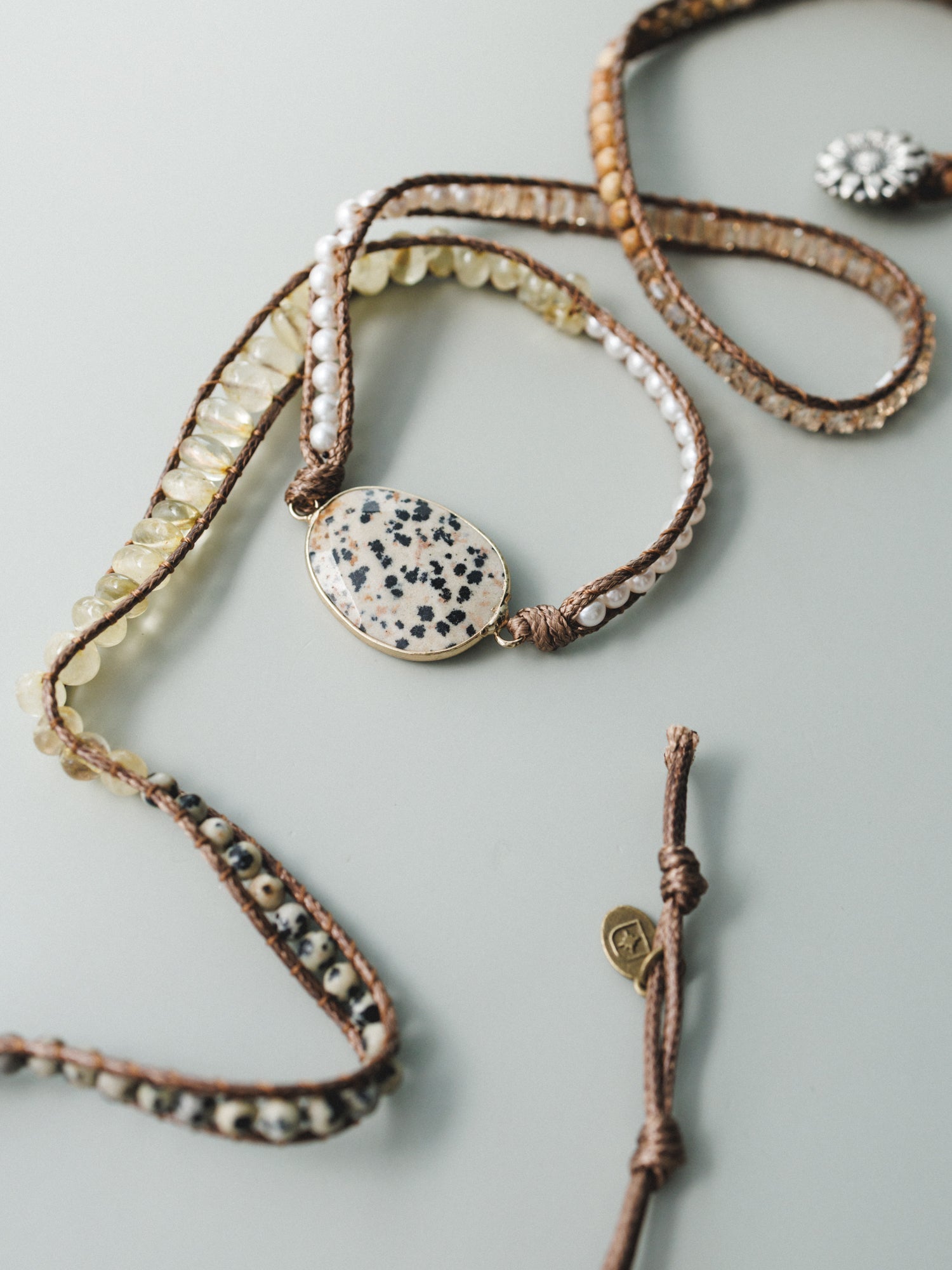 Kelly Wrap Bracelet - Robins Egg