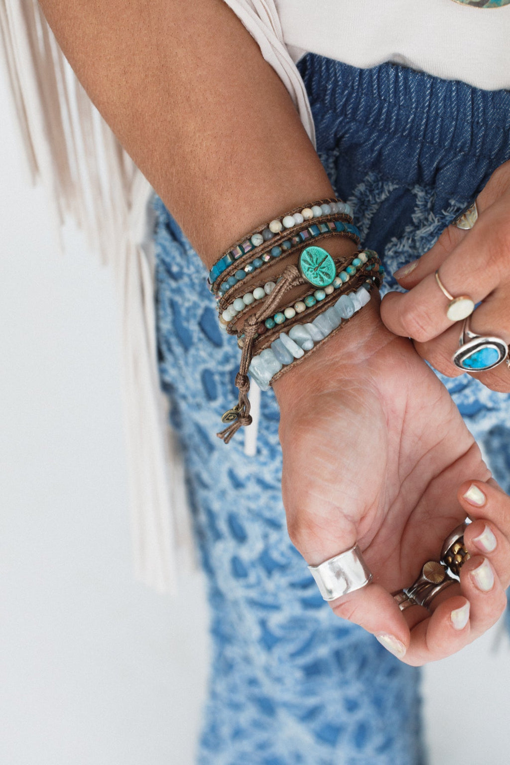 Bound By Love Wrap Bracelet - Multi