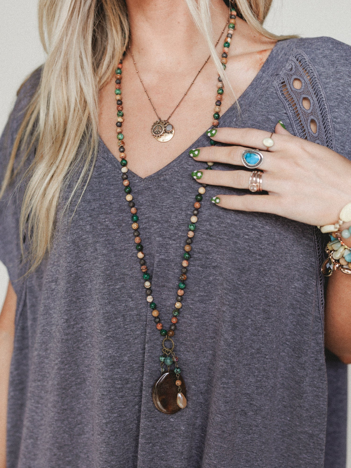 Gizelle Necklace - Autumn