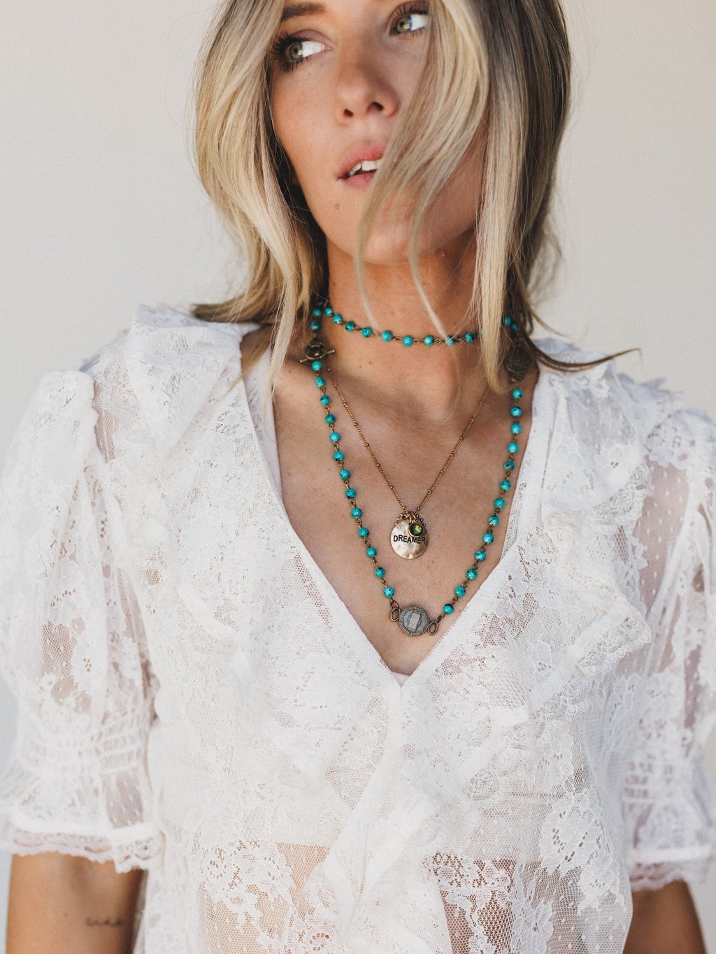 Blythe Necklace - Green