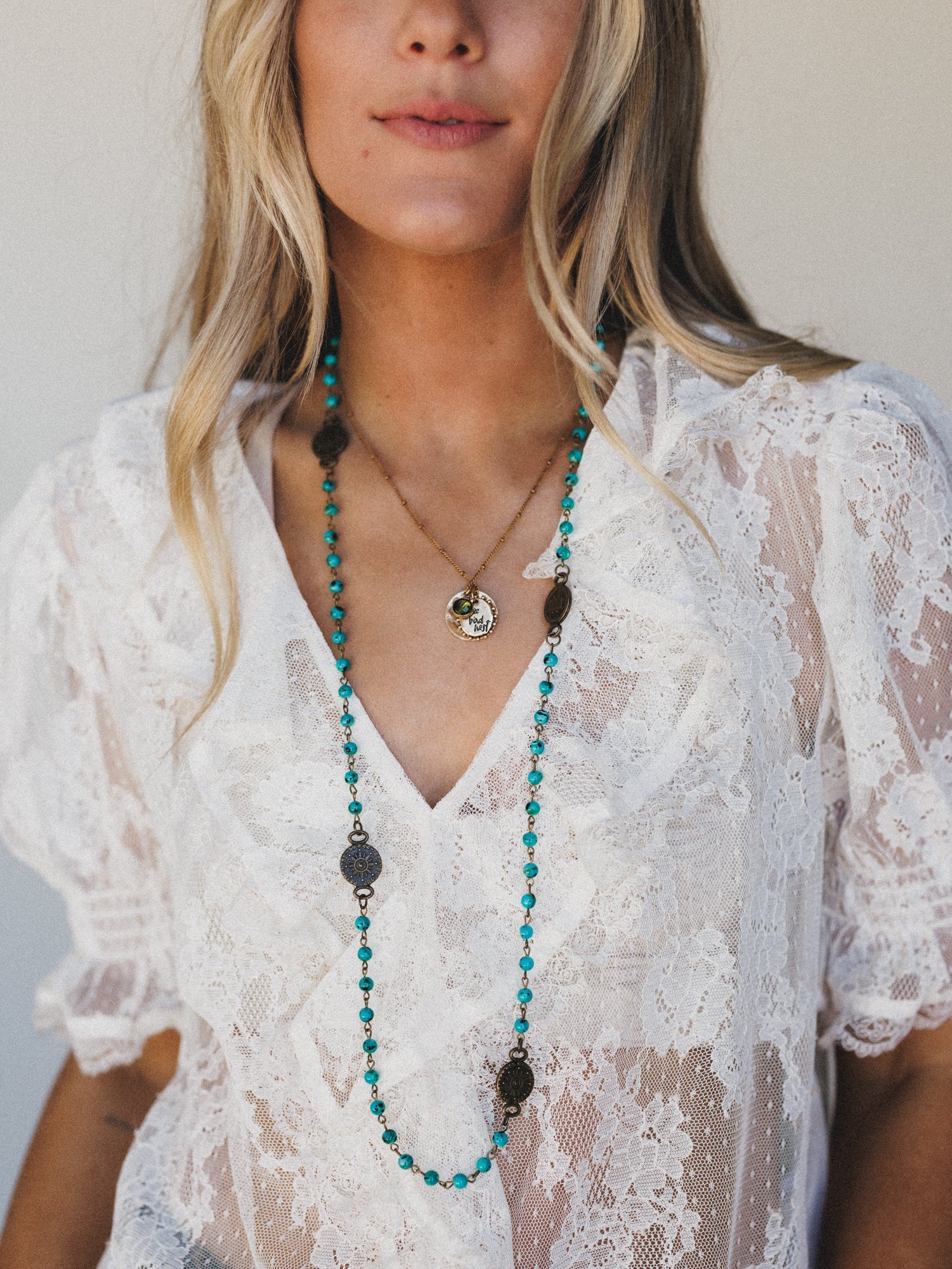 Blythe Necklace - Green