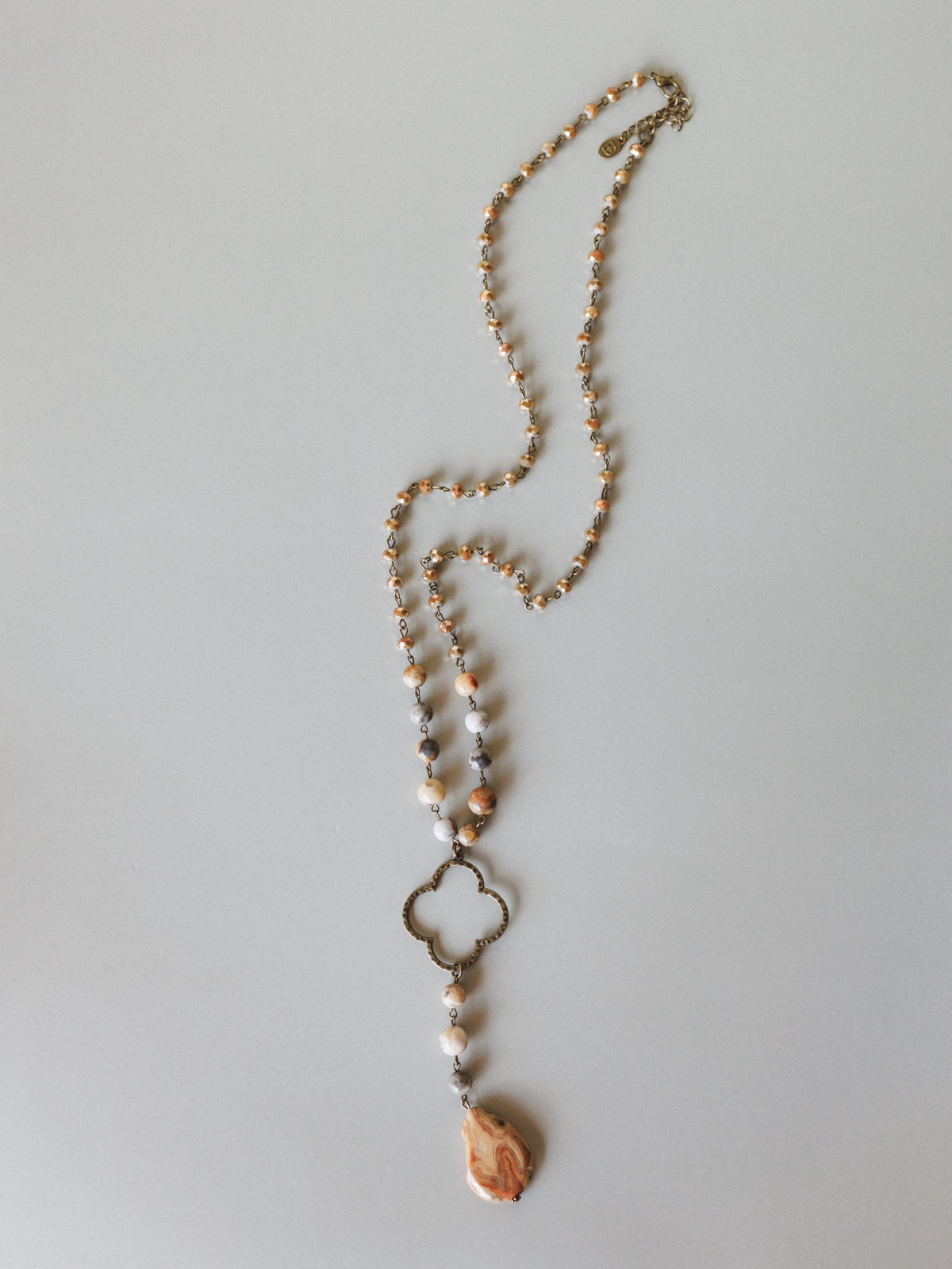 Alani Necklace - Taupe