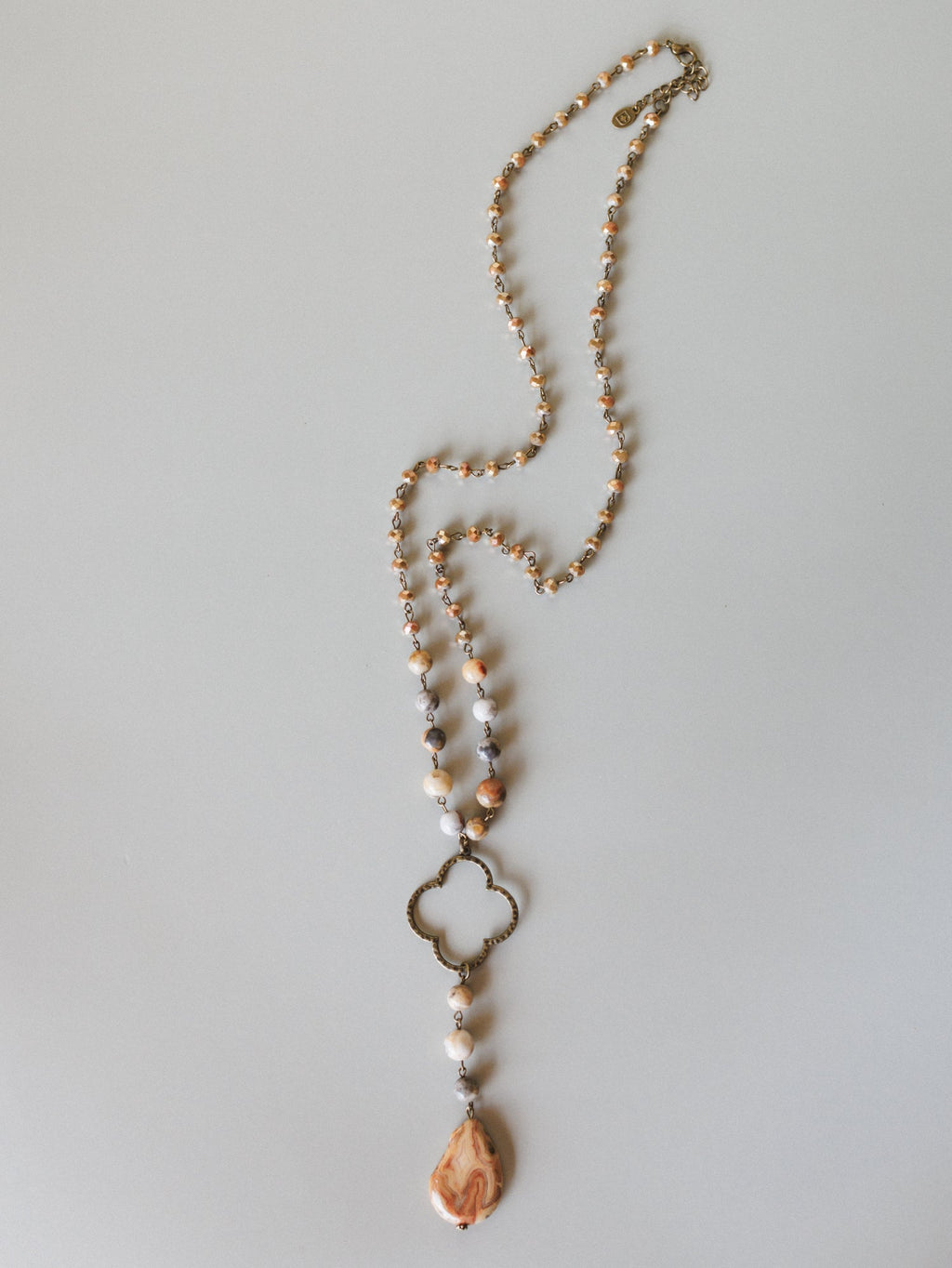 Alani Necklace - Taupe