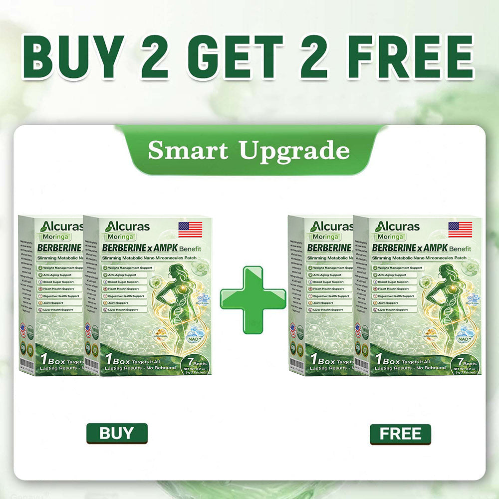 🔥Alcuras® Moringa 8-Benefit Slimming & Metabolic Nano Microneedle changes in 7 days)  For obesity, Loose Skin,diabetes, sleep apnea, joint issues, and more