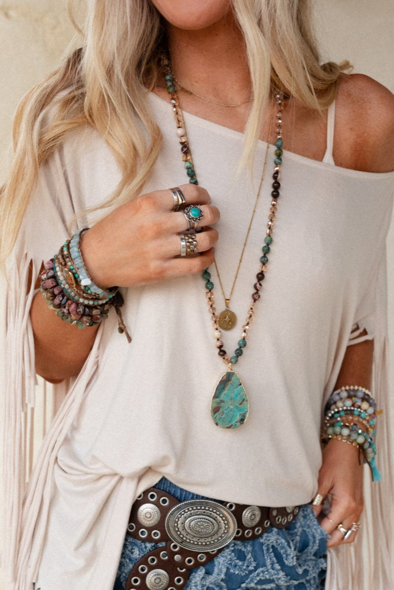 Evergreen Necklace - Jade - Pre Order