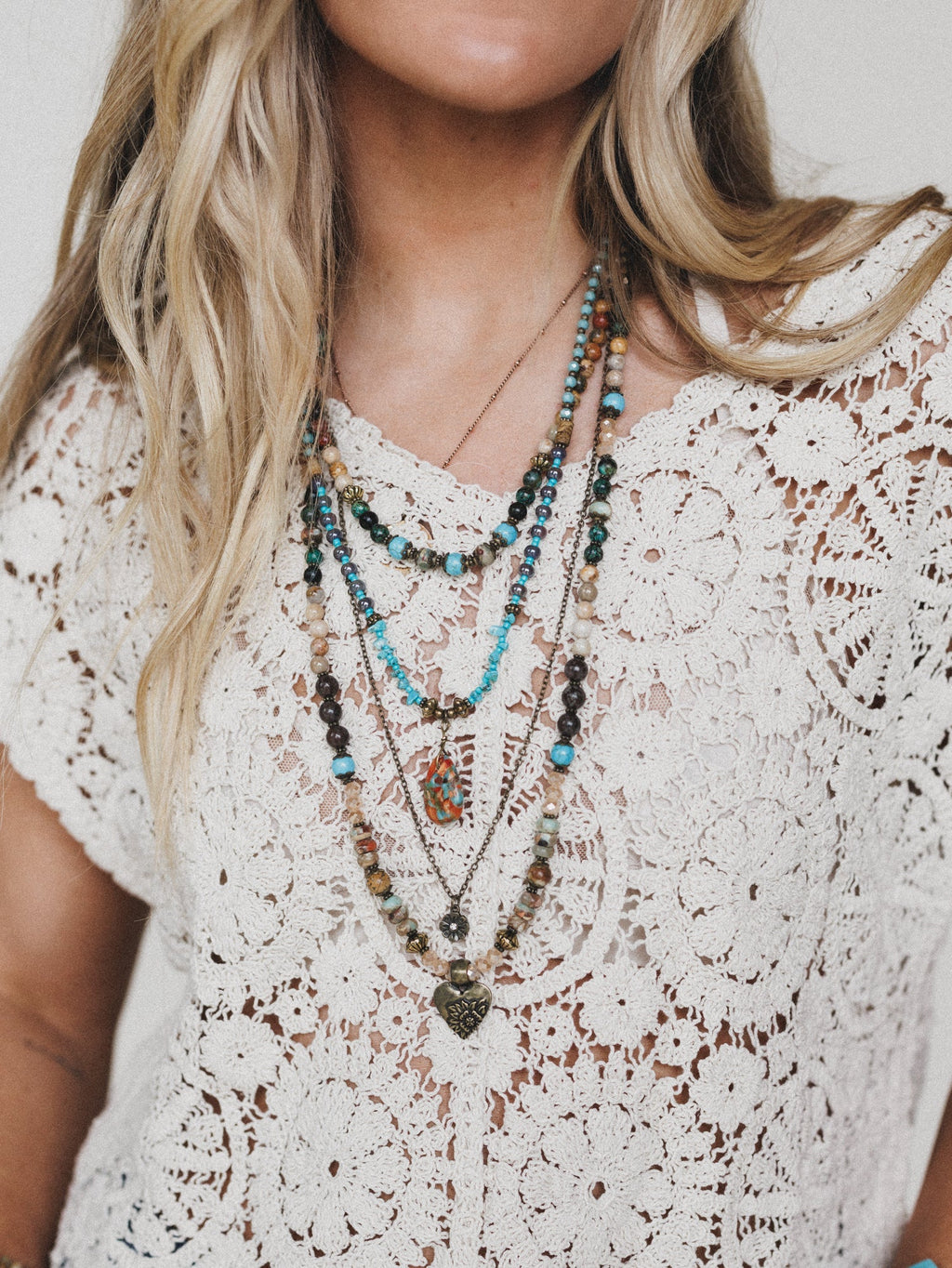 Esmeralda Layered Necklace - Mesa