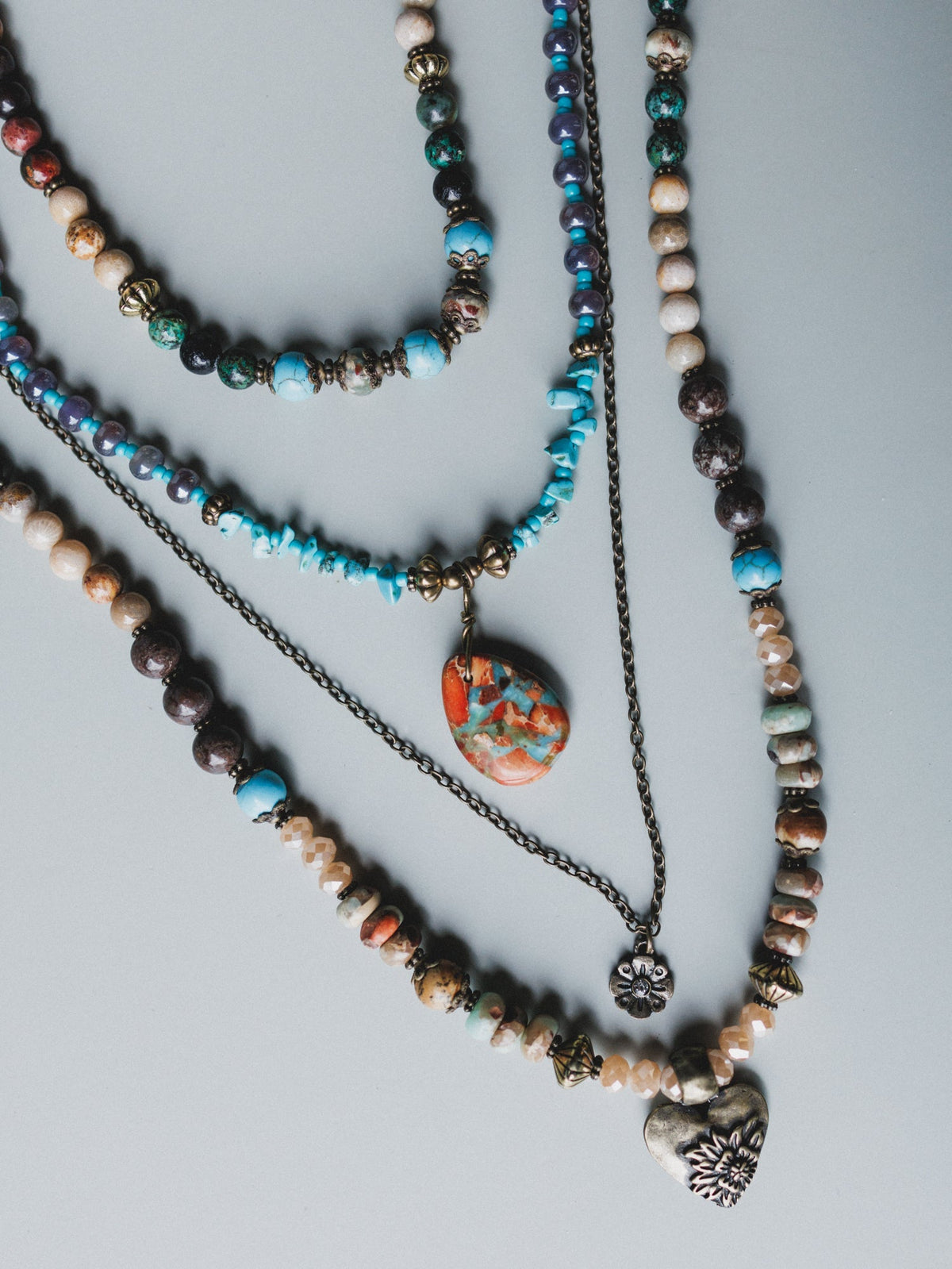 Esmeralda Layered Necklace - Mesa