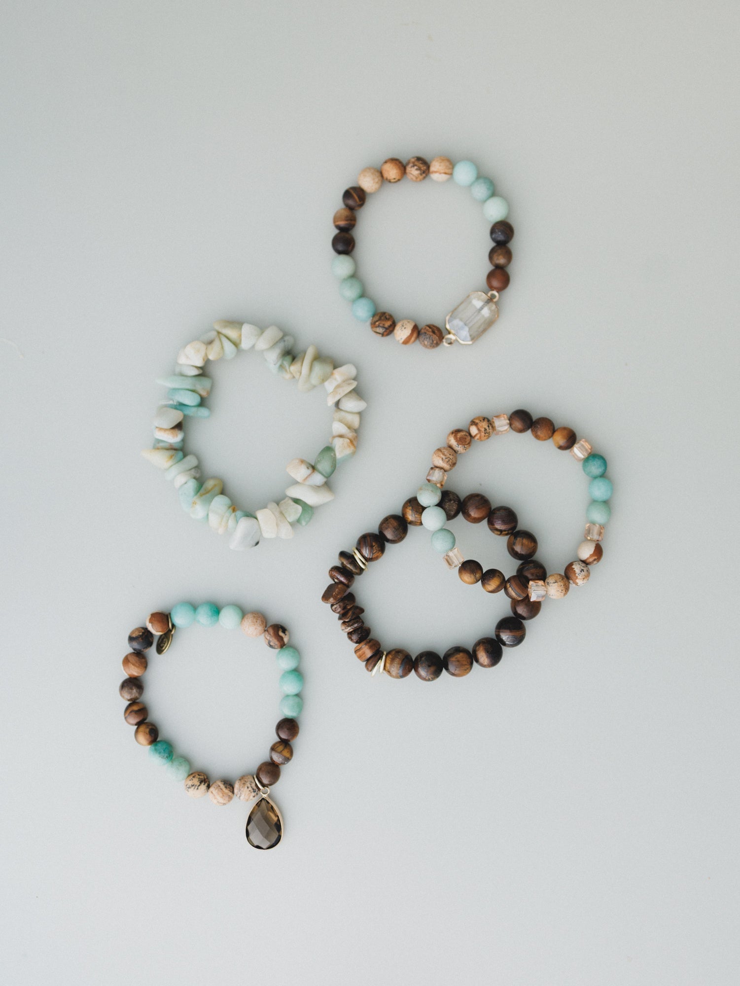 Izzy Bracelet Set - Blue - Pre Order