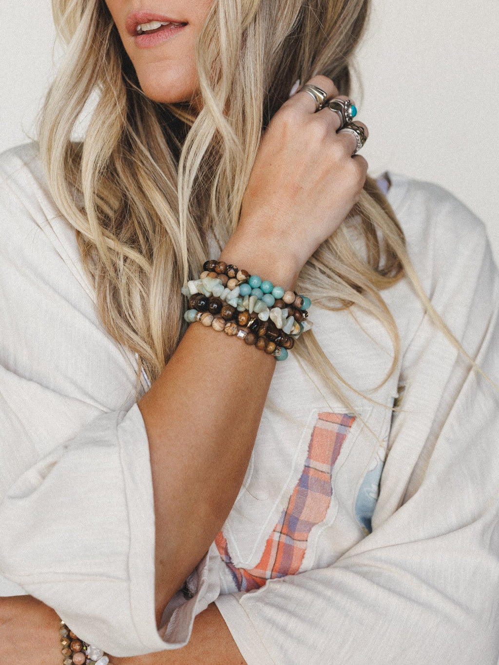 Izzy Bracelet Set - Blue