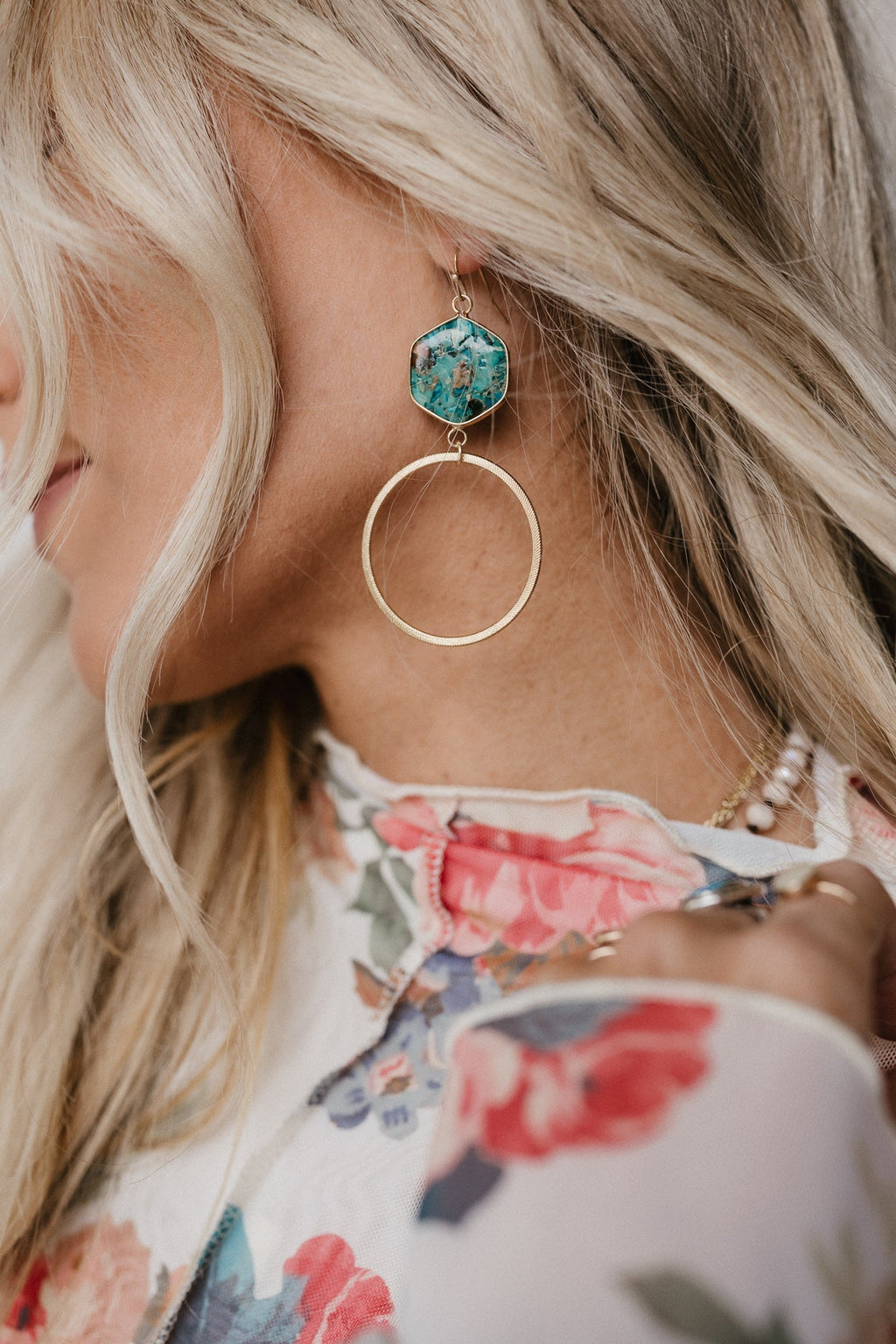 Maritime Earrings - Turquoise - Pre Order